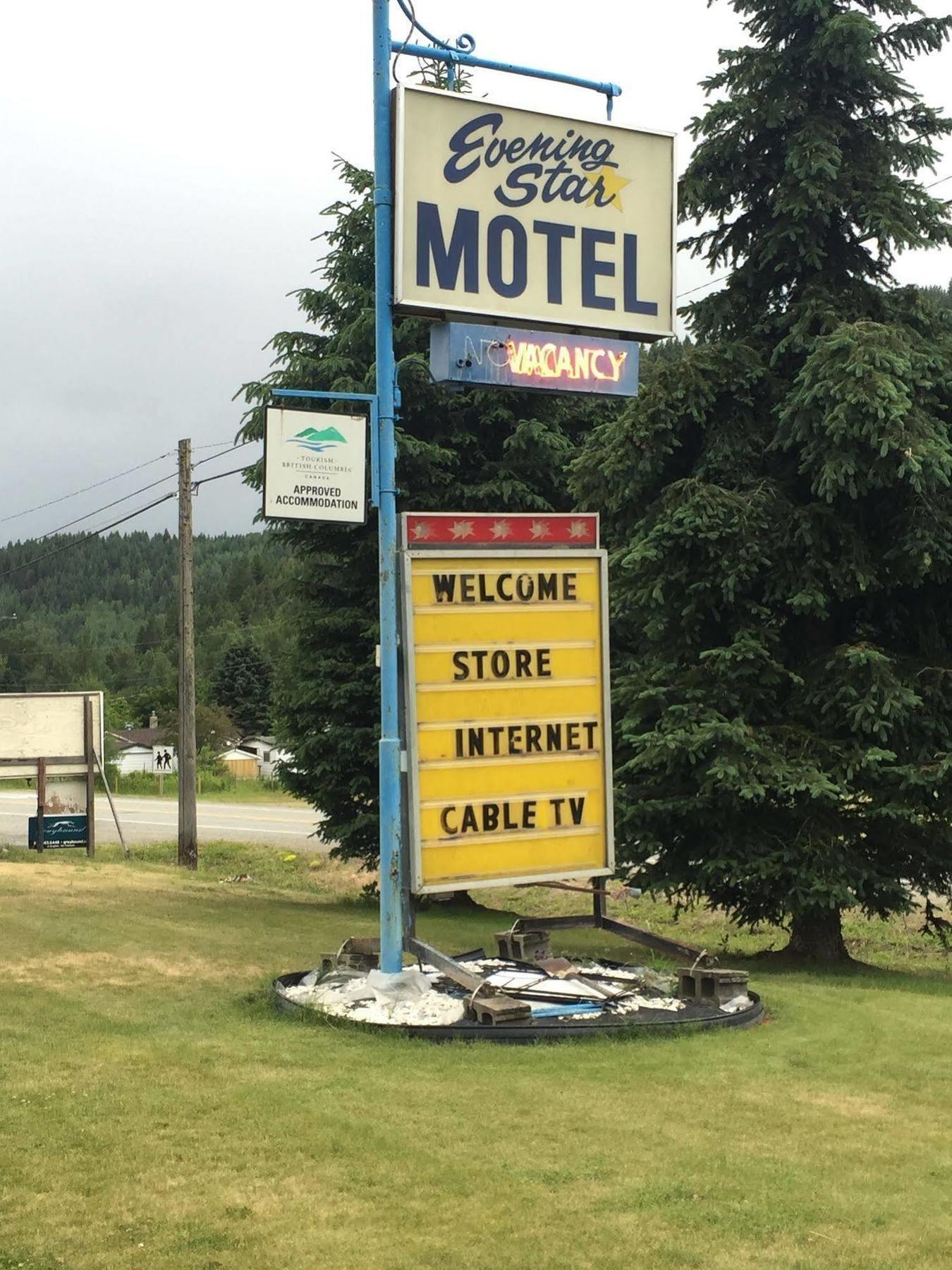 Evening Star Motel Greenwood Exterior foto